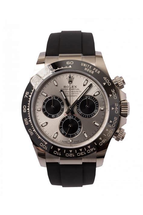 rolex daytona oro bianco quadrante bianco|Rolex Daytona 116519LN White Gold Grey Dial Boite + Papiers .